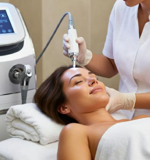 IPL photofacial skin rejuvenation treatment at Unique Boutique in Newton Centre, MA